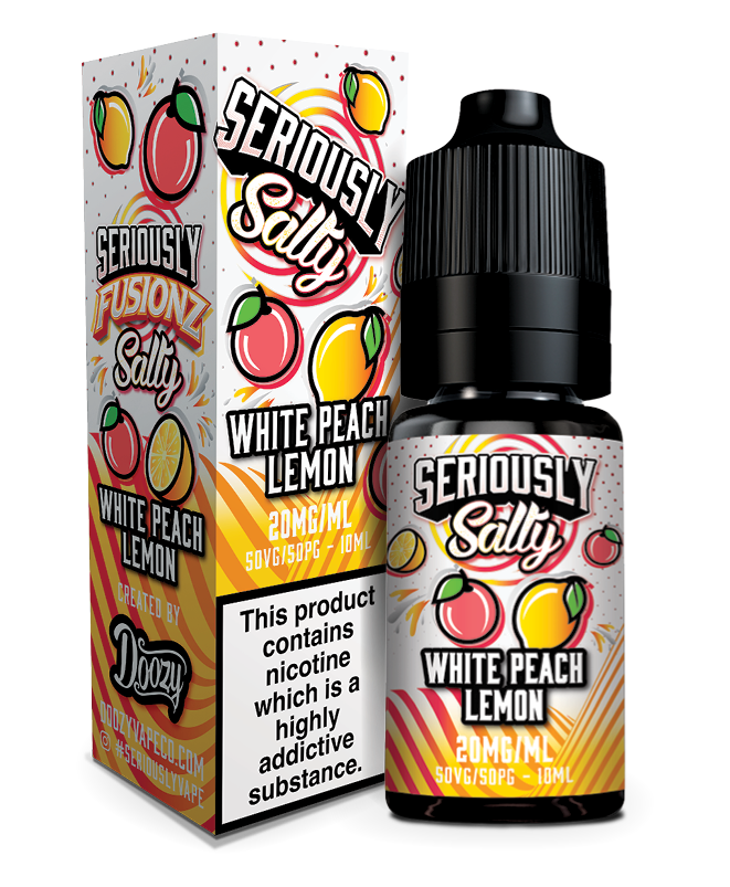 White Peach Lemon Nic-Salt by Seriously Fusionz - E-liquid -