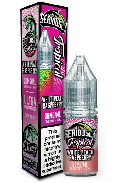 White Peach Raspberry by Seriously Tropical Nic Salt