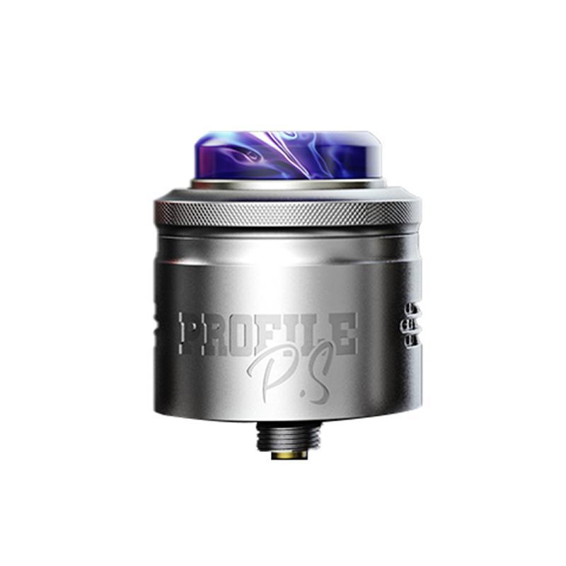 EcigZoo :Wotofo Profile PS Dual Mesh RDA, Stainless Steel, RDA's