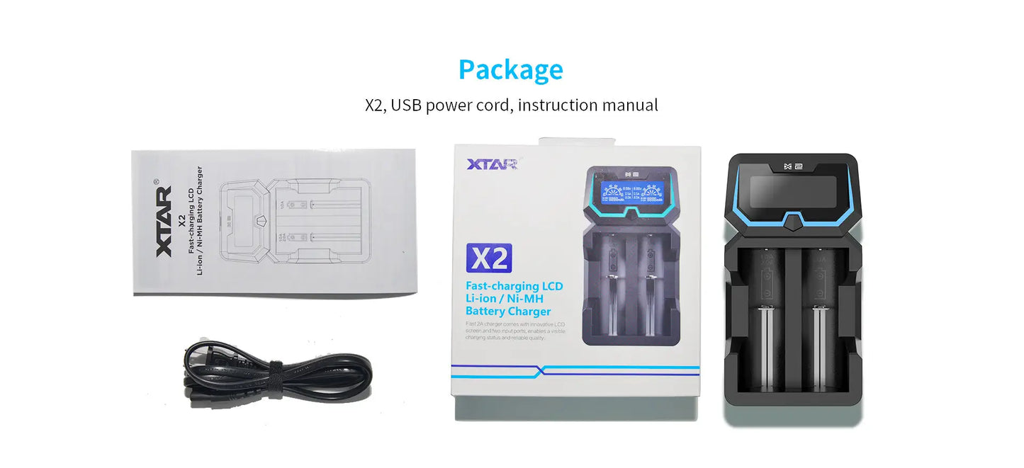 Xtar X2 Charger Chargers 