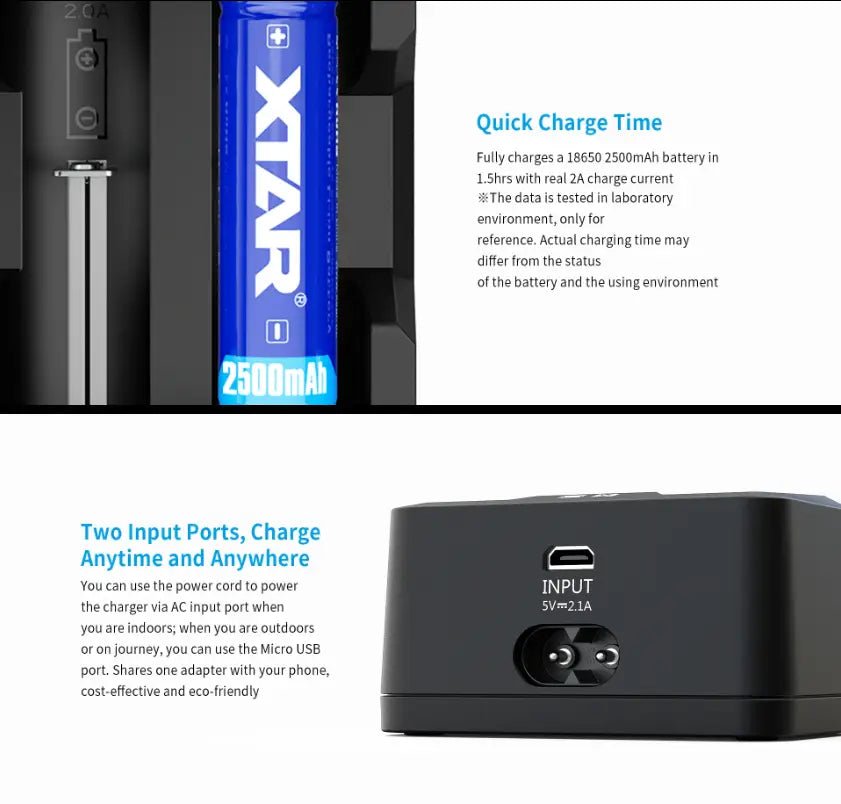 Xtar X2 Charger Chargers 