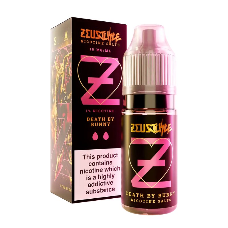 Death By Bunny 10mg nic salt available at EcigZoo