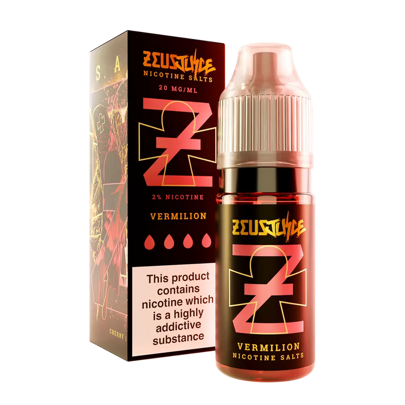 Vermillion 20mg nic salt available at EcigZoo