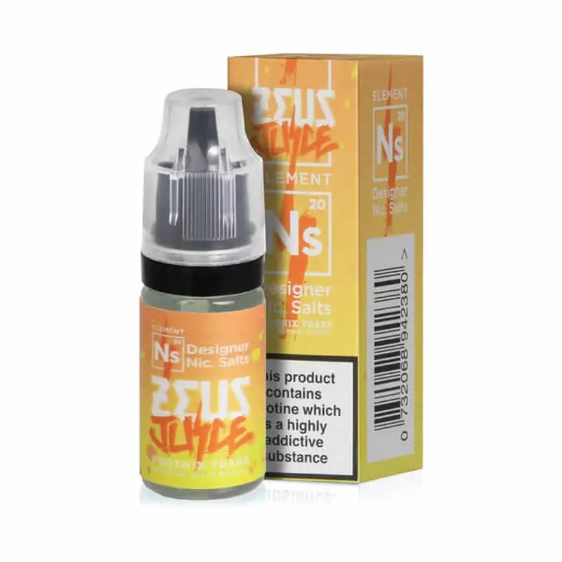 Zeus Juice Nic Salts - 20mg / Phoenix Tears / 10ml - 
