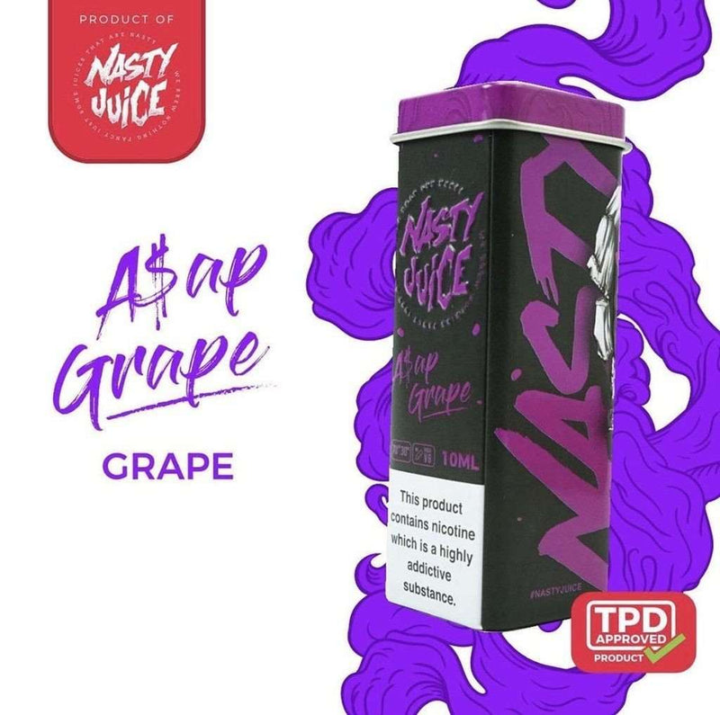 EcigZoo :ASAP Grape | Grape Berry, 3mg / 10ml, 