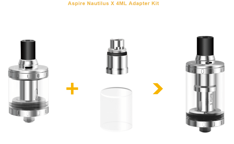 Aspire Nautilus X 4ml Adapter  