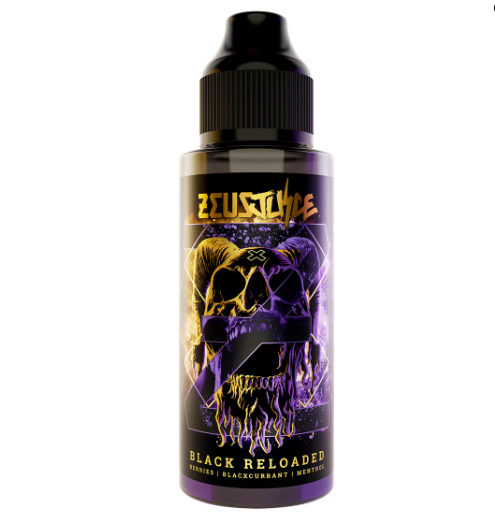 Black Reloaded E-liquid - Zeus Juice 
