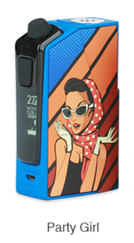 EcigZoo :Flash VT-1 Box Mod by Oumier, Party Girl, 