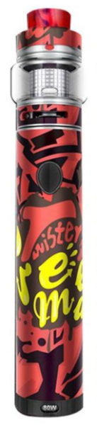 EcigZoo :Freemax Twister 80w Stick Vape Kit, Red Graffiti, 