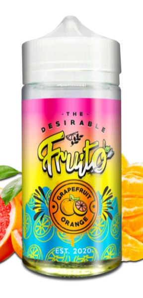 EcigZoo :Fruito 150ml Shortfills - Including Nicotine, Grapefruit Orange, E-liquid - Fruito