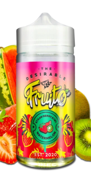 EcigZoo :Fruito 150ml Shortfills - Including Nicotine, Strawberry Kiwi Watermelon, E-liquid - Fruito