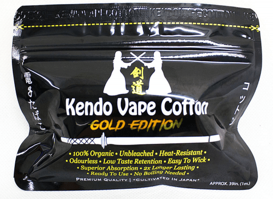 Kendo Vape Cotton - Gold  