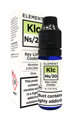 Key Lime Cookie Nic Salt E-liquid - Element Nic Salt 