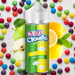 Lemon Apple Sour E-liquid - Candy Clouds 
