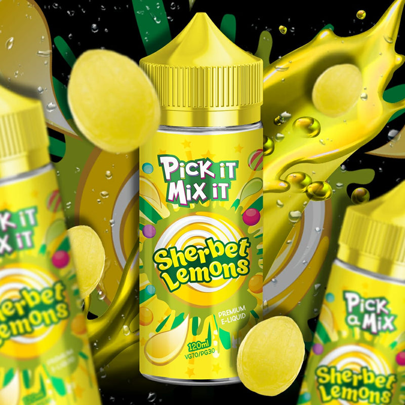 Lemon Sherbet E-liquid - Pick It Mix It 