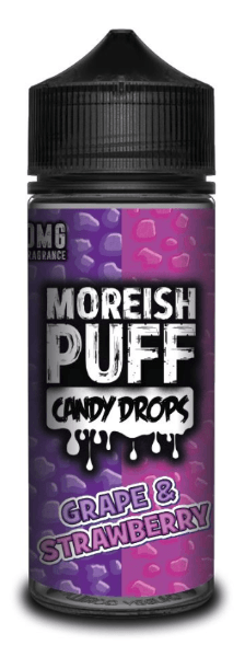 Moreish Puff Candy - Grape & Strawberry 100ml  