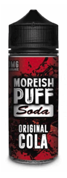 Moreish Puff Soda - Original Cola 100ml Shortfill  