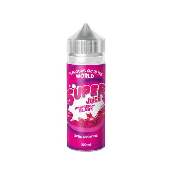 IVG Super Juice 100ml Shortfill E-Liquid Pinkberry Blast 70%VG