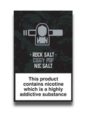 Rock Salt Nic-Salt Range - Ciggy Pop / 10mg / 10ml - 