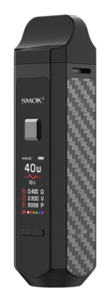 EcigZoo :Smok RPM 40 Pod Kit, Bright Black, 