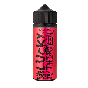 Sparkling Strawberry Elderflower- Botanical E-liquid - Lucky 13 
