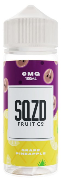 EcigZoo :SQZD - Grape - Pineapple, 100ml, 