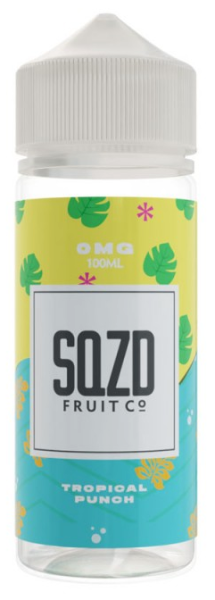 EcigZoo :SQZD - Tropical Punch, 100ml, 