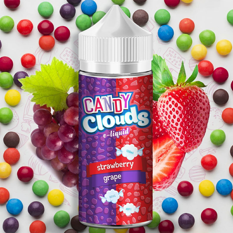 Strawberry Grape E-liquid - Candy Clouds 