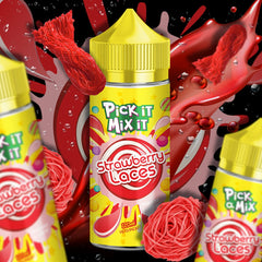 Strawberry Laces E-liquid - Pick It Mix It 